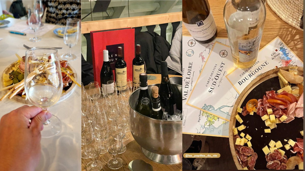 verre de vin et plateau de fromage pour une dégustation à limoges